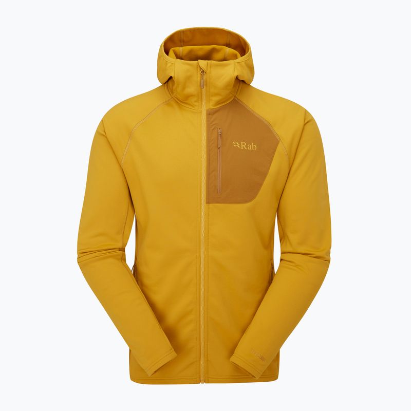 Hanorac de trekking pentru bărbați Rab Superflux Hoody sahara 6