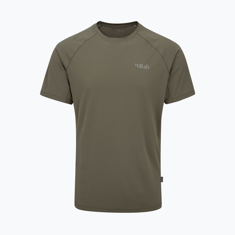 Tricou pentru bărbați Rab Sonic light khaki 2