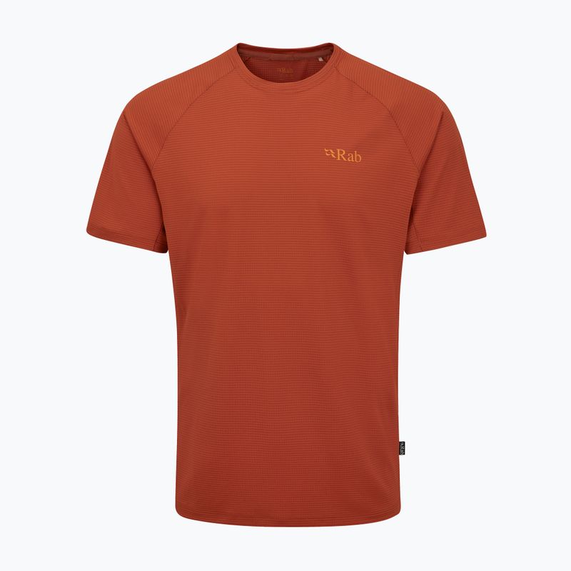 Tricou pentru bărbați Rab Sonic red clay 5