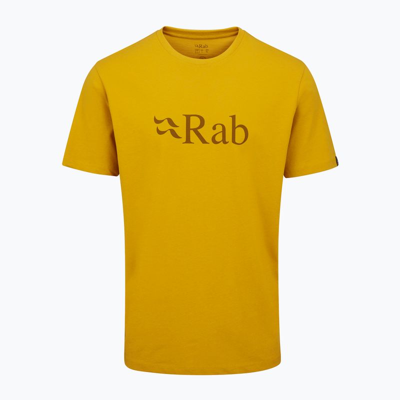 Tricou pentru bărbați Rab Stance Logo sahara 5