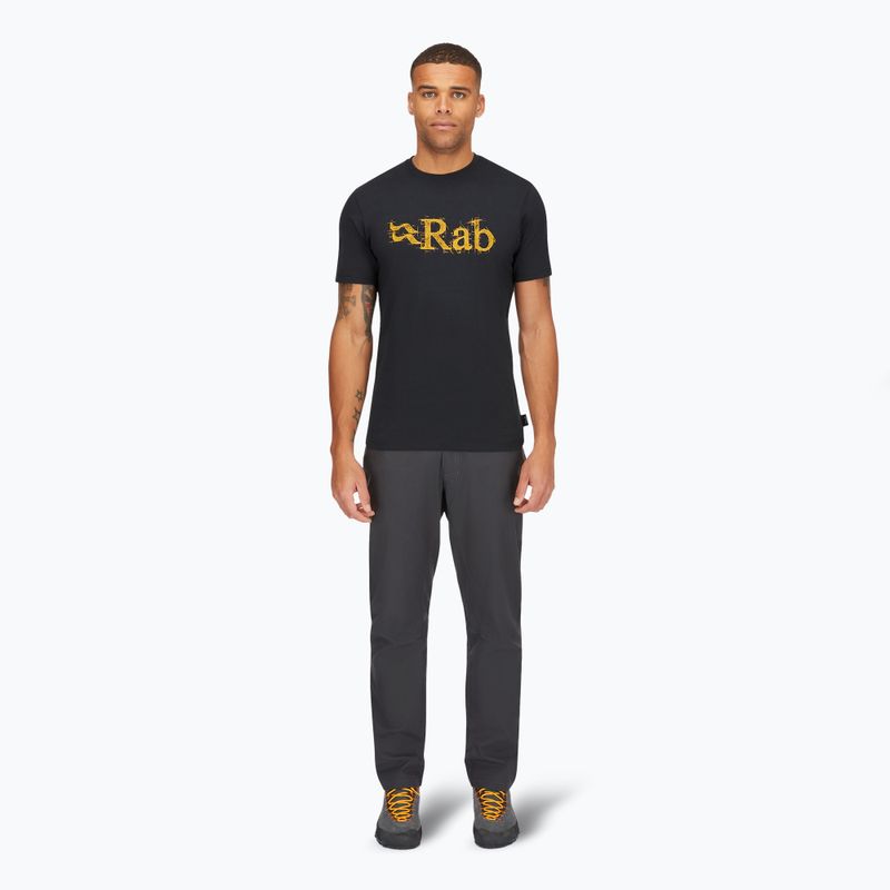 Tricou pentru bărbați  Rab Stance Tech Sketch beluga 2