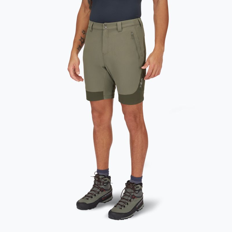 Pantaloni scurți pentru bărbați Rab Torque Mountain light khaki/army 4