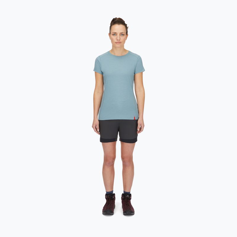 Pantaloni scurți de trekking pentru femei Rab Torque Mountain anthracite/black 2