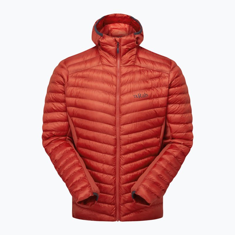 Geacă cu puf pentru bărbați Rab Cirrus Flex Hoody tuscan red 12