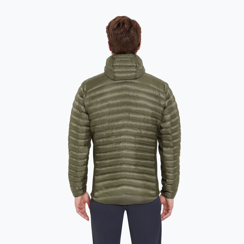 Geacă de puf pentru bărbați Rab Cirrus Flex Hoody light khaki/army 3