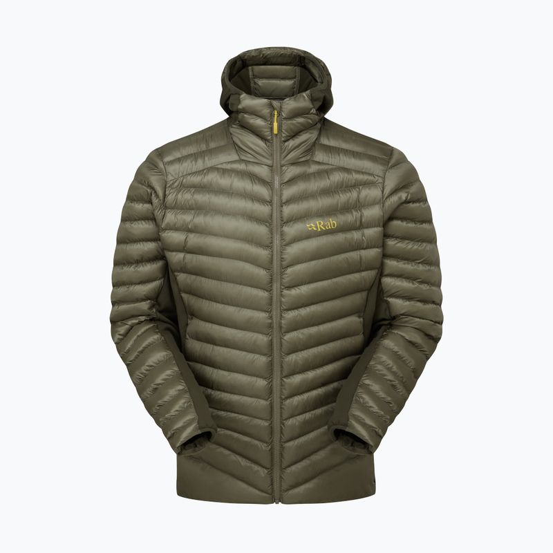 Geacă de puf pentru bărbați Rab Cirrus Flex Hoody light khaki/army 4