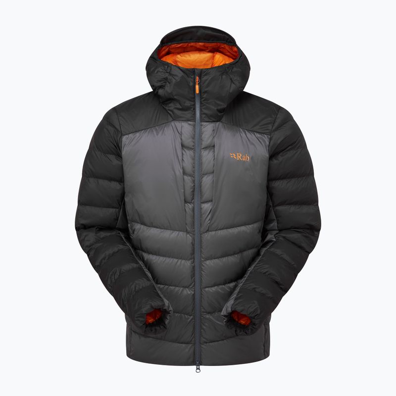 Geacă de puf pentru bărbați Rab Cirrus Ultra Hoody anthracite/graphene 4