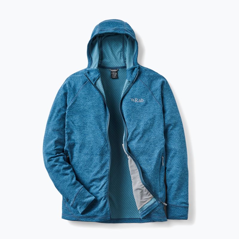 Bluză pentru bărbați Rab Nexus Hoody tempest blue 3