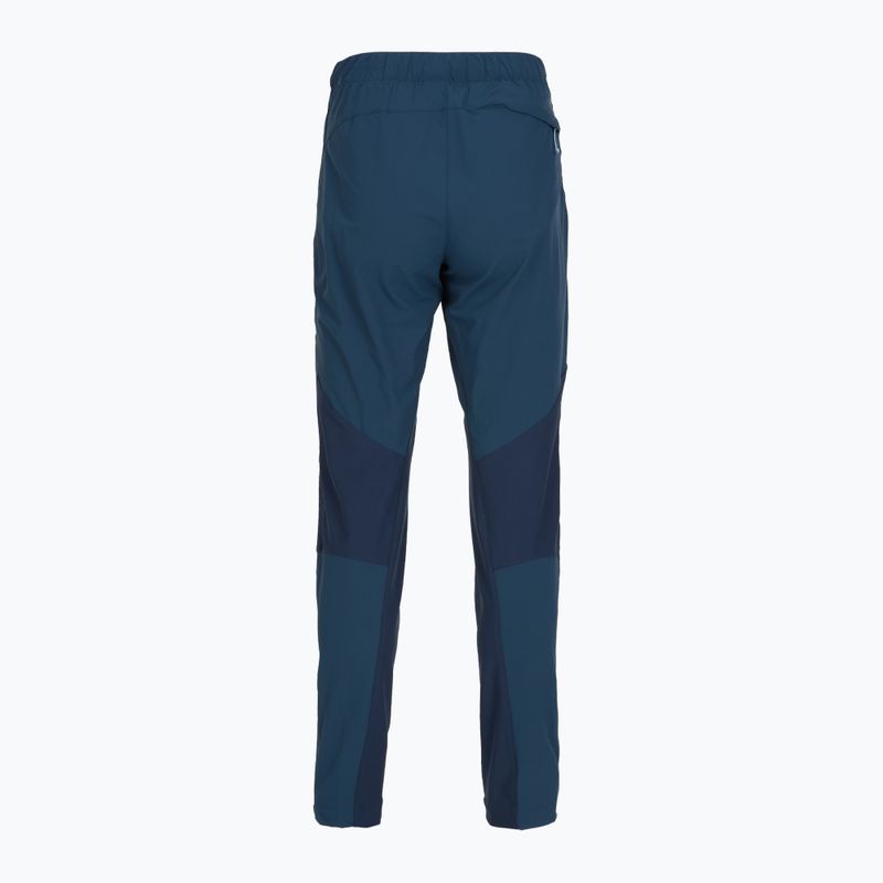 Pantaloni softshell pentru femei Rab Torque tempest blue 2