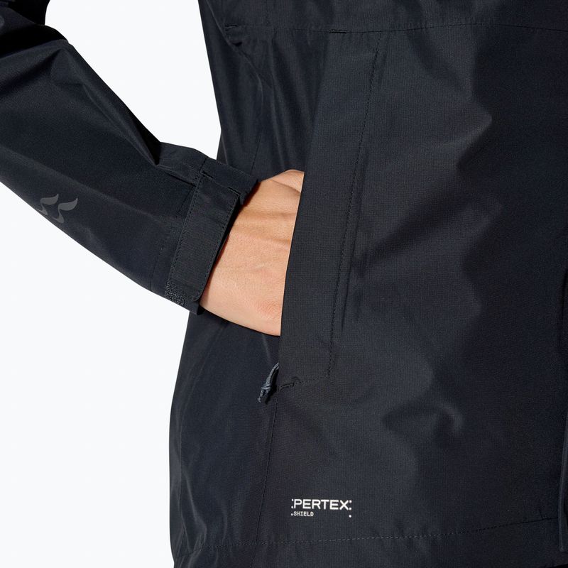 Geacă de ploaie pentru femei Rab Downpour black 10