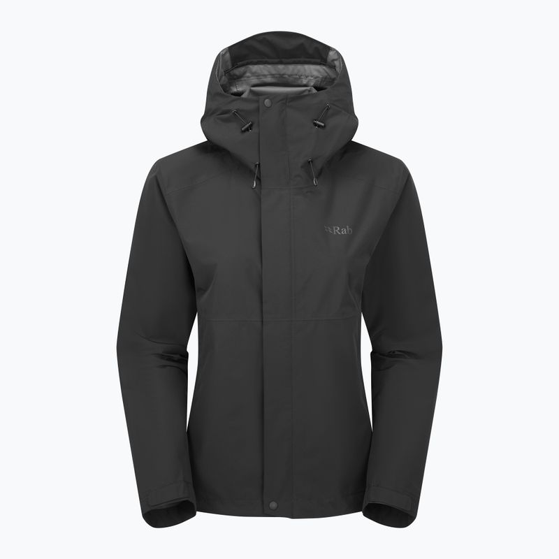 Geacă de ploaie pentru femei Rab Downpour black 12