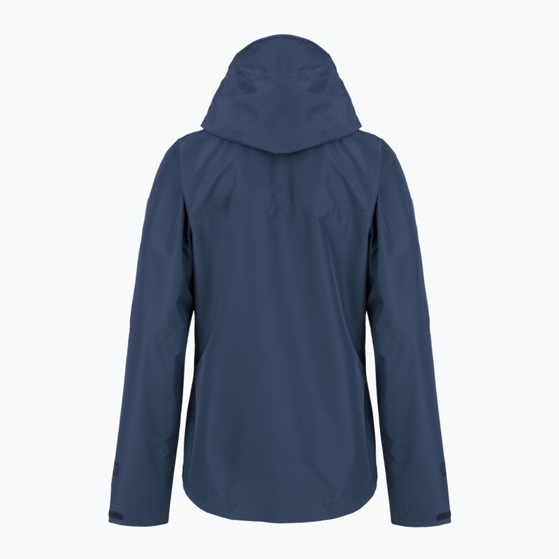 Geacă de ploaie pentru femei Rab Downpour tempest blue 2