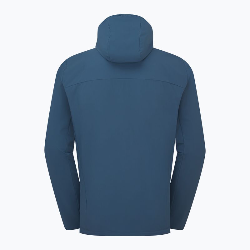 Geacă softshell pentru bărbați Rab Borealis Hoody tempest blue 2