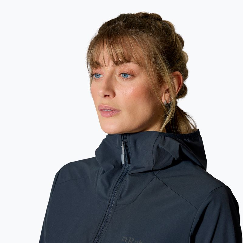 Geacă softshell pentru femei Rab Borealis Hoody beluga 4