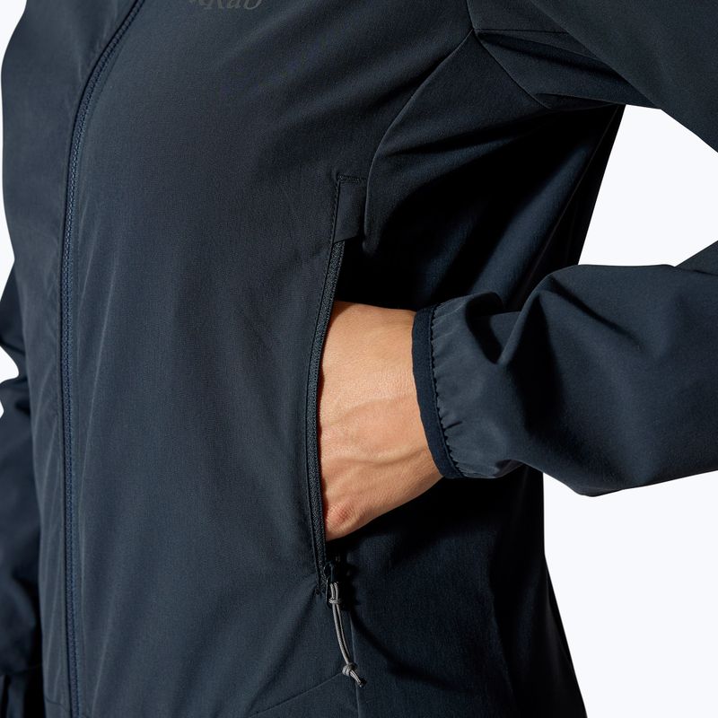 Geacă softshell pentru femei Rab Borealis Hoody beluga 8