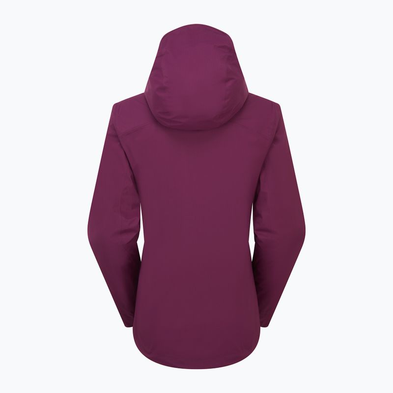 Geacă de ploaie pentru femei Rab Downpour Light mulberry 2