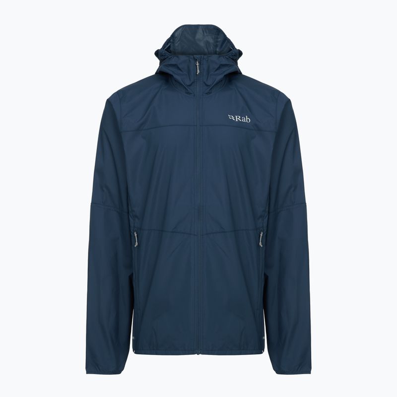 Geacă de vânt pentru bărbați Rab Windgather Hoody tempest blue