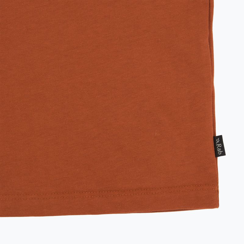 Tricou pentru bărbați Rab Stance Logo red earth 4