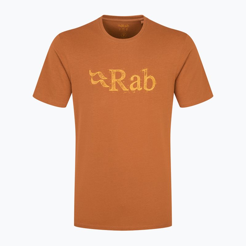 Tricou pentru bărbați  Rab Stance Tech Sketch red earth
