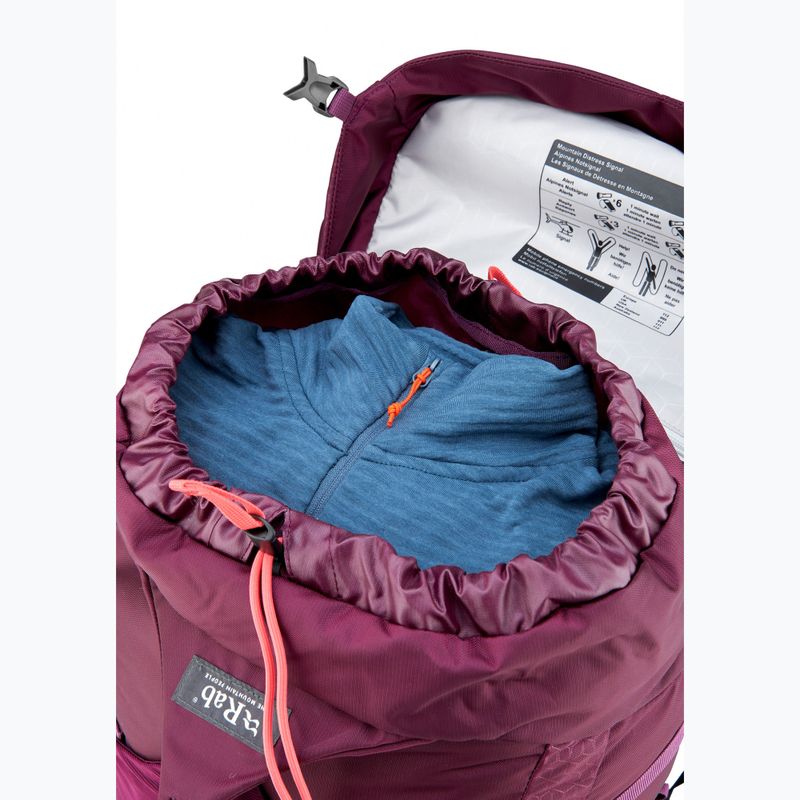 Rucsac turistic pentru femei Rab Exion 35 l mulberry 6