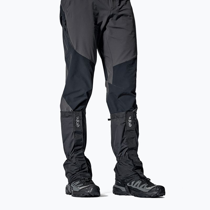 Parazăpezi Rab Trek Gaiter black 3