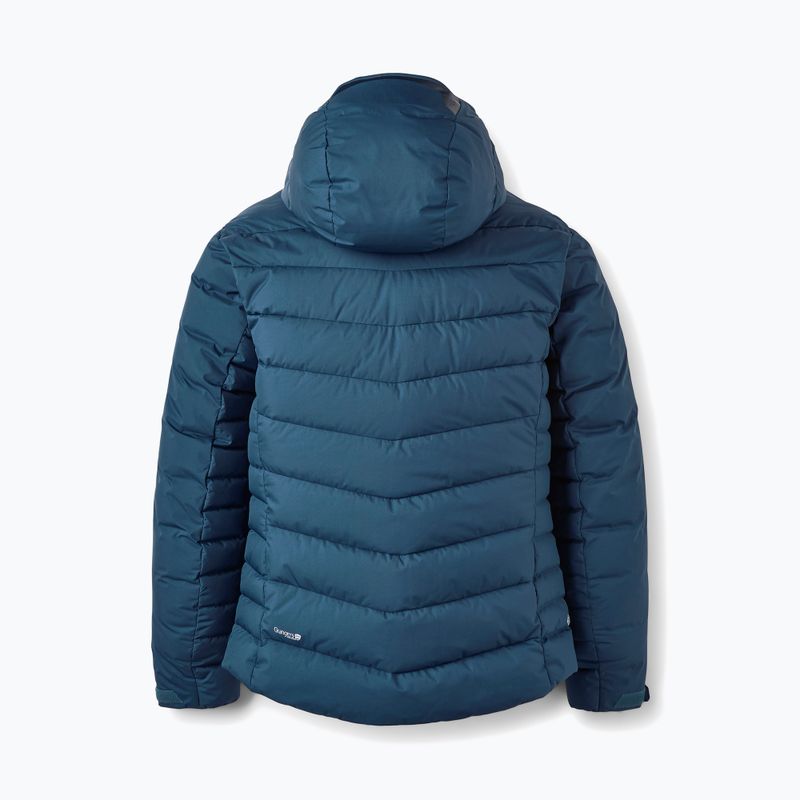Geacă cu puf pentru bărbați Rab Infinity Windstopper Hoody tempest blue 5