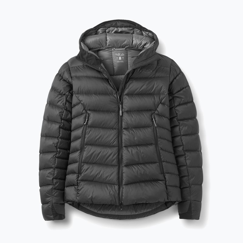 Geacă cu puf pentru femei Rab Electron Pro Hoody black