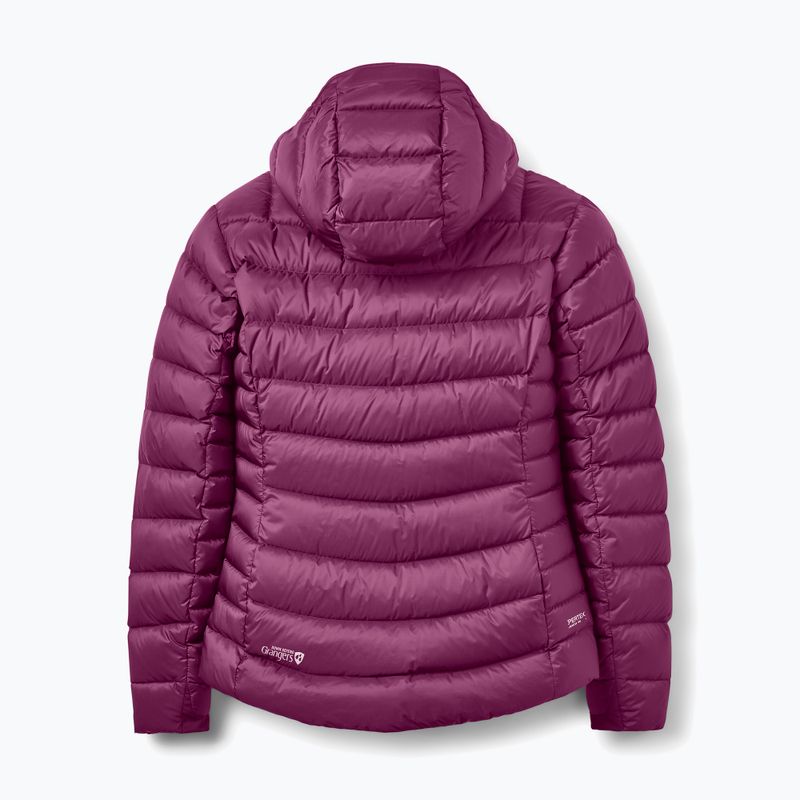 Geacă cu puf pentru femei Rab Electron Pro Hoody mulberry 2
