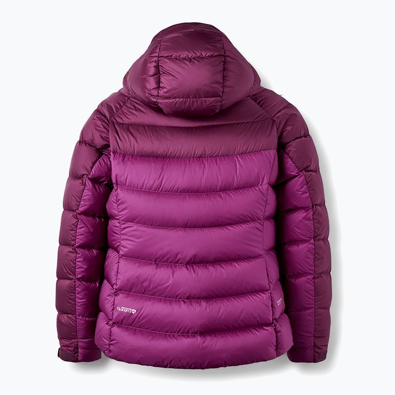 Geacă cu puf pentru femei Rab Glaceon Pro mulberry/plum 2