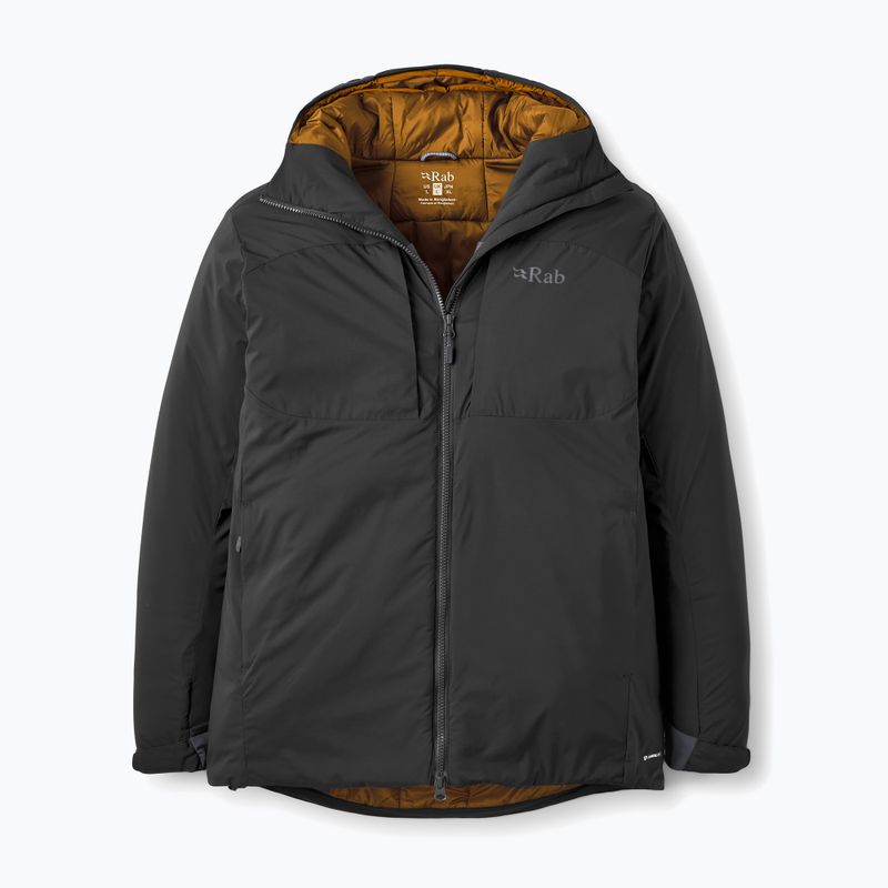 Geacă izolată pentru bărbați Rab Xenair Alpine Jacket black