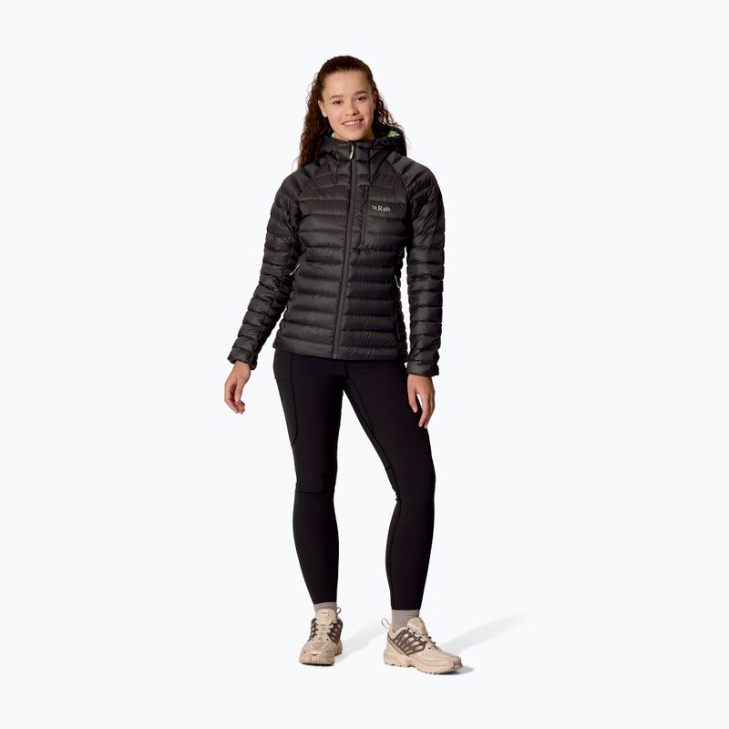 Geacă cu puf pentru femei Rab Microlight Alpine Hoody graphene 2