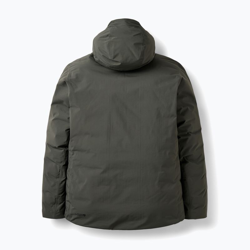 Geacă cu puf pentru bărbați Rab Valiance dark army 15
