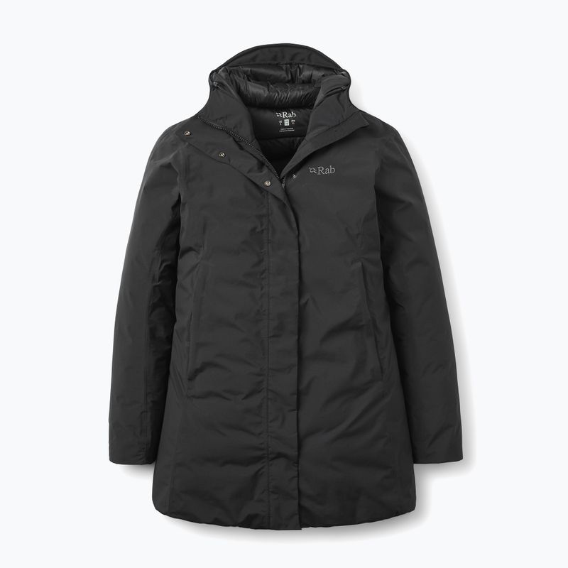 Palton cu puf pentru femei Rab Valiance Parka black 4