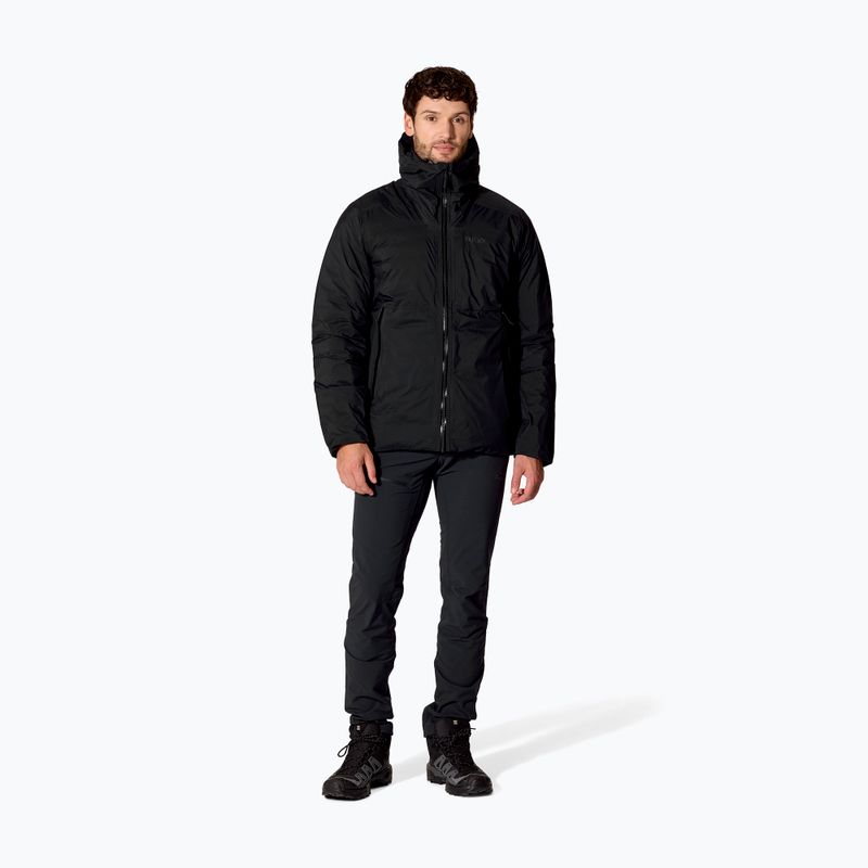 Geacă cu puf pentru bărbați Rab Microlight Shield  black 2