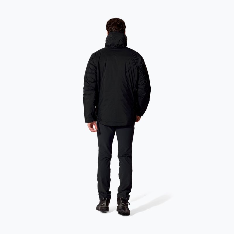 Geacă cu puf pentru bărbați Rab Microlight Shield  black 3