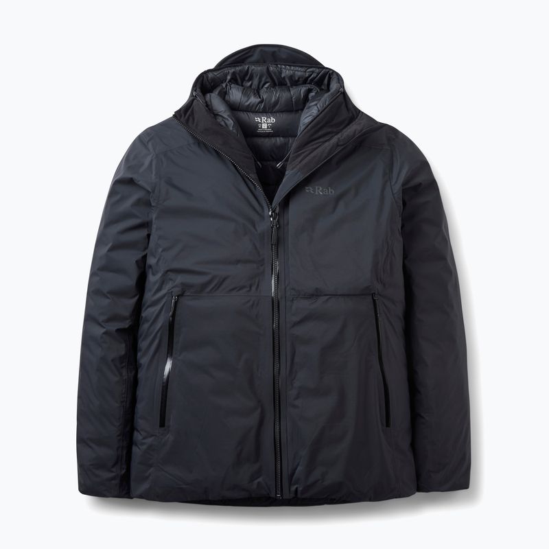 Geacă cu puf pentru bărbați Rab Microlight Shield  black 4