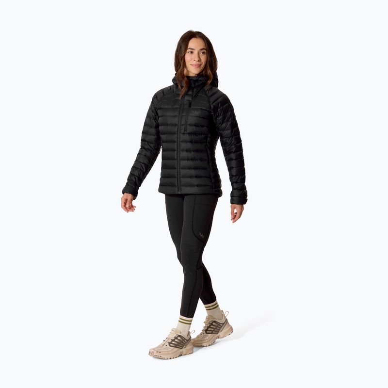 Geacă cu puf pentru femei Rab Microlight Alpine Hoody black 2