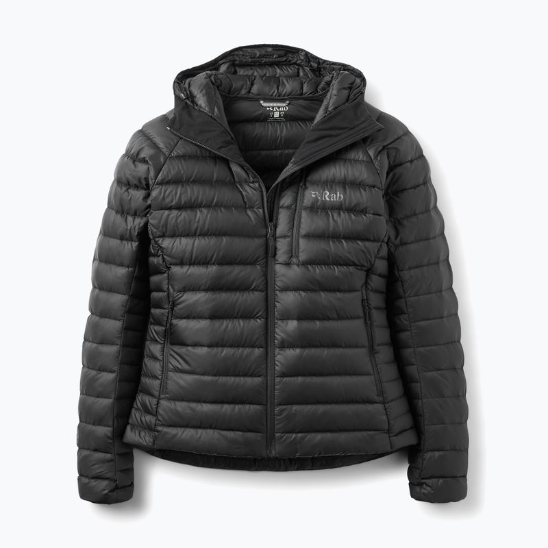 Geacă cu puf pentru femei Rab Microlight Alpine Hoody black 4