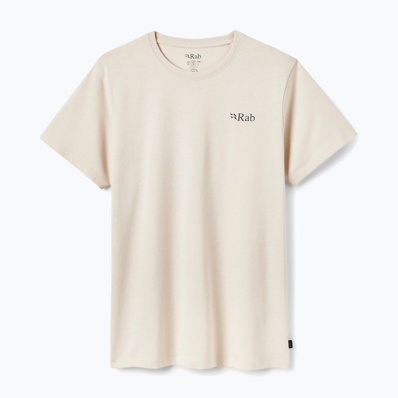 Tricou pentru femei Rab Stance Cirque Tee ecru 7