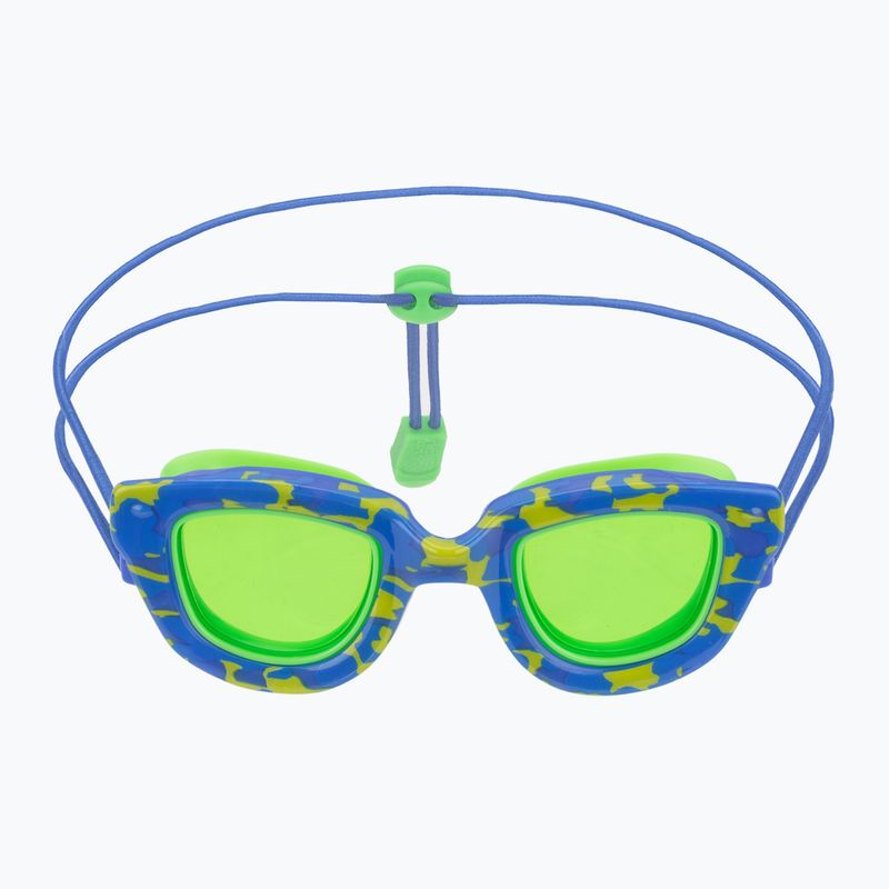 Ochelari de înot pentru copii Speedo Sunny G Pop Seasiders Print speedo blue camo / jello green 2