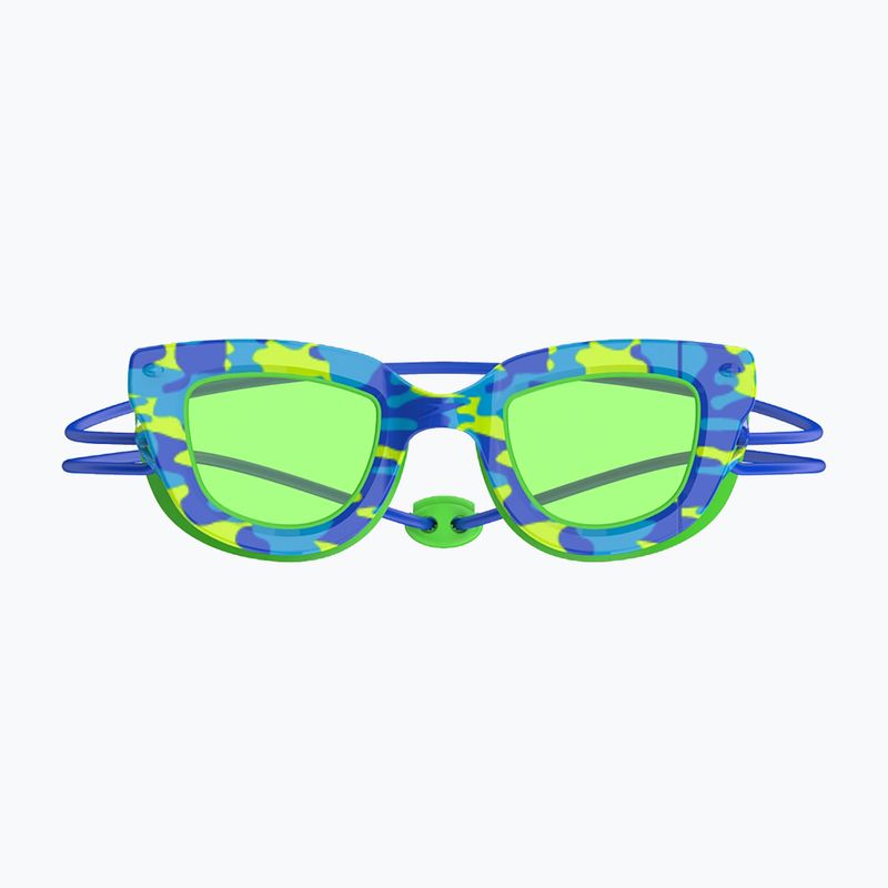 Ochelari de înot pentru copii Speedo Sunny G Pop Seasiders Print speedo blue camo / jello green 2