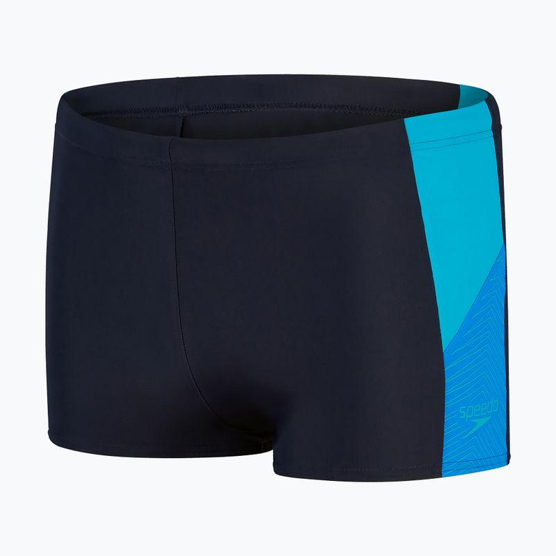 Boxeri de înot Speedo Dive Aquashort pentru bărbați, albastru marin 8-00300714312