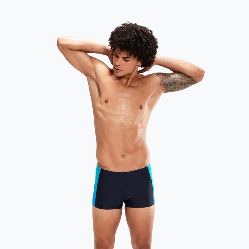 Boxeri de înot Speedo Dive Aquashort pentru bărbați, albastru marin 8-00300714312