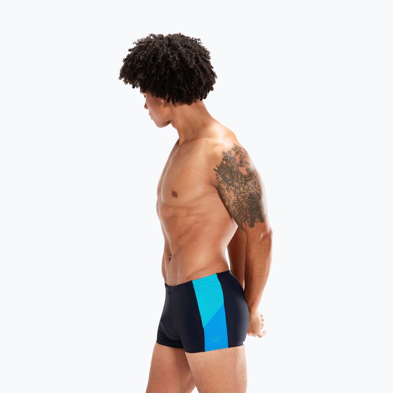 Boxeri de înot Speedo Dive Aquashort pentru bărbați, albastru marin 8-00300714312