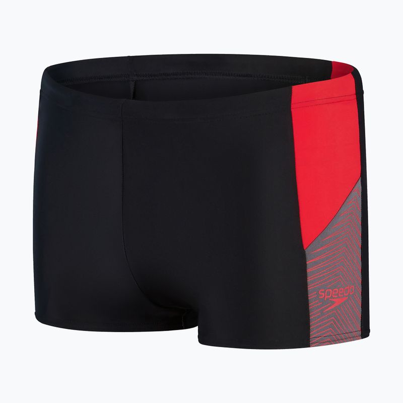 Boxeri de înot Speedo Dive Aquashort pentru bărbați, negru 8-00300714313