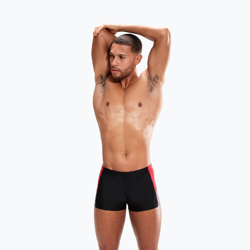 Boxeri de înot Speedo Dive Aquashort pentru bărbați, negru 8-00300714313