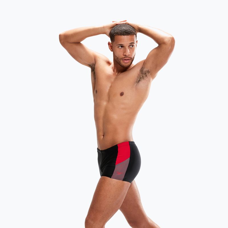 Boxeri de înot Speedo Dive Aquashort pentru bărbați, negru 8-00300714313