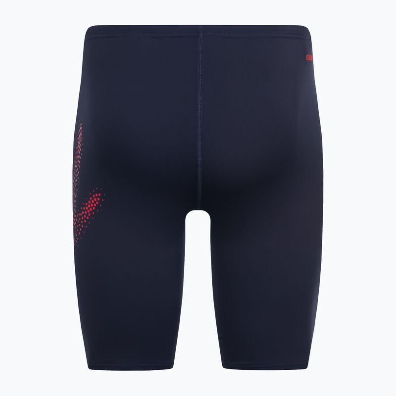 Bărbați Speedo Hyper Boom Placement Swim Jammer albastru marin 8-00302115194 2