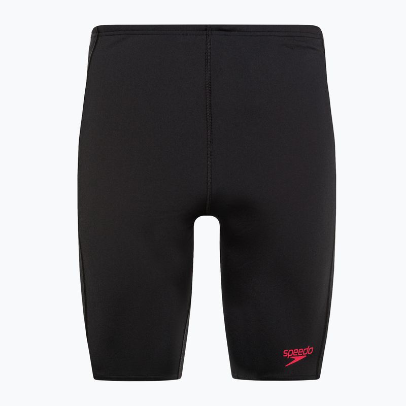 Costume de baie Speedo Tech Panel Jammer pentru bărbați negru și roșu 8-00303414537