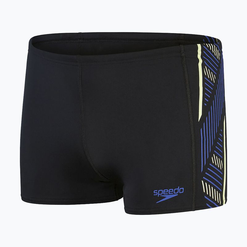 Boxeri de înot Speedo Tech Panel Aquashort pentru bărbați, negru 8-00303514538 4